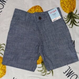 Cat & Jack Men’s Gray Chambray Shorts 6